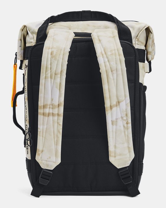 Project Rock Box Duffle Backpack, White, pdpMainDesktop image number 1